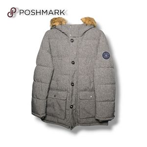 Tommy Hilfiger Men's Grey Coat